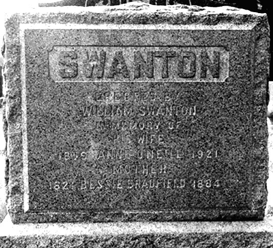 Bessie Bradfield Swanton's Grave